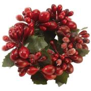 Villeroy & Boch - Winter Collage dekorring serviett red berries