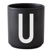 Design Letters - Personal krus U 250 ml svart