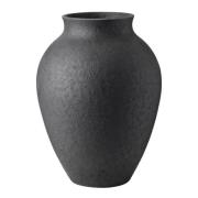 Knabstrup Keramik - Knabstrup vase 27 cm svart