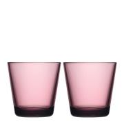 iittala - Kartio glass 21 cl 2 stk røsslyng