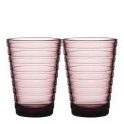 iittala - Aalto glass 33 cl 2 stk røsslyng