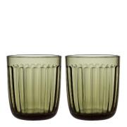 iittala - Raami glass 26 cl mosegrønn 2 stk