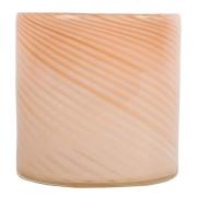 ByOn - Calore lyslykt 10x10 cm line rosa/beige