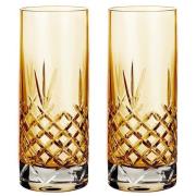 Frederik Bagger - Crispy Highball glass 37 cl 2 stk citrine