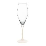 Villeroy & Boch - Manufacture Rock Blanc champagneglass 25 cl 4 stk hv...