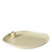 Broste Copenhagen - Mie lysestake stor 25x25 cm castle beige