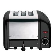 Dualit - Classic Combi brødrister 3 skriver + toastrist rustfri