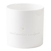 Sögne Home - Lykt en stjerne skinner 10x10 cm hvit