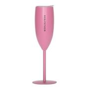 Pictureit - Champagneglass termo BOBLELYKKE 12 cl lys rosa