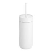 Fellow - Carter Cold tumbler med sugerør 475 ml hvit