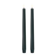 Uyuni Lighting - Taper Candles kronelys 2,3x25 cm 2 stk svart