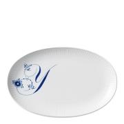 Royal Copenhagen - Alfabet tallerken oval Y 23 cm