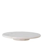 Bloomingville - Ellin roterende fat 35,5 cm marmor hvit