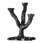 Muubs - Ava lysestake 17x22 cm grå