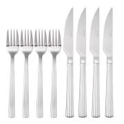 Aida - Groovy biffbestikk 8 deler stål