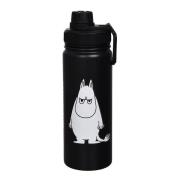 Nordicbuddies - Mummi termoflaske 0,55L Mummitroll sint svart