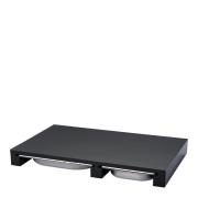 Continenta - Duracore skjærebrett med 2 stk skuffer 49,5x32,5 cm