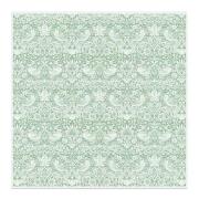 Ekelund - Strawberry Thief duk 150x150 cm grønn