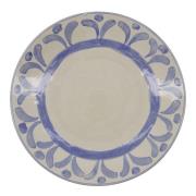 House Doctor - Diva lunsjtallerken 23 cm blå