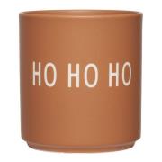 Design Letters - Favourite kopp HOHOHO 25 cl gingerbread brown