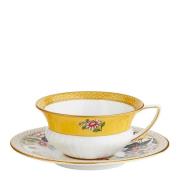Wedgwood - Wonderlust tekopp & asjett primrose