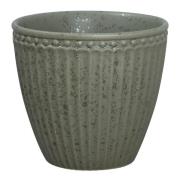 GreenGate - Everyday Alice lattekopp 35 cl olive green