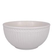 GreenGate - Everyday Alice serveringsskål 0,9L hvit