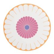 Villeroy & Boch - Fleur couleur serveringsfat 31,8 cm farget