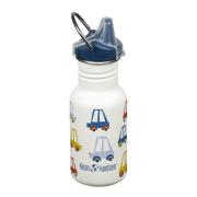 Klean Kanteen - Kid Classic Narrow flaske 0,35L med tutelokk Cars