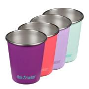 Klean Kanteen - Stålkopp 30 cl 4 stk Butterflies