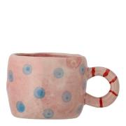 Bloomingville MINI - Nini krus 10 cl rosa/blå/rød