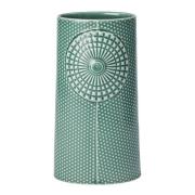 Dottir - Pipanella dot vase oval 22,5 cm spruce