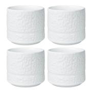 Vargen & Thor - Servisen C krus 26 cl 4 stk hvit