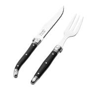 Laguiole Style de Vie - Bestikksett mini 12 stk svart