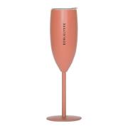 Pictureit - Termo champagneglass boblelykke 12 cl fersken