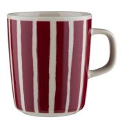 Marimekko - Piccolo krus 25 cl burgunder