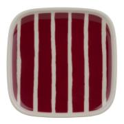 Marimekko - Pikkuinen Unikko asjett 10x10 cm burgunder