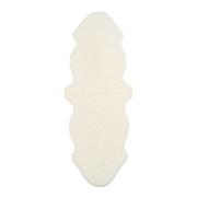 Natures Collection - Saueskinn new zealand kort ull 160x60 cm hvit