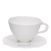 Serax - Perfect Imperfection krus M med skål 28 cl hvit