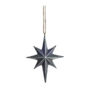 Lene Bjerre - Serafina ornament stjerne 12,2 cm antikk silver
