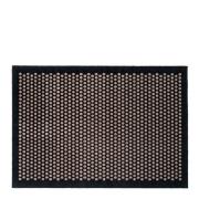 Tica Copenhagen - Dot gulvmatte 130x90 cm svart/sand