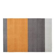 Tica Copenhagen - Stripes horisontal gulvmatte 130x90 cm dijon/grey