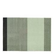 Tica Copenhagen - Stripes horisontal gulvmatte 130x90 cm green