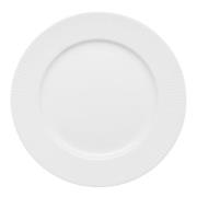 Aida - Groovy tallerken 22 cm hvit