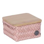 Handed By - Top Fit Tiny oppbevaringskurv m/lokk 13x13x8 cm copper blu...