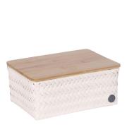 Handed By - Top Fit Medium høy oppbevaringskurv m/lokk 24x18x11 cm cha...