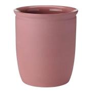 Knabstrup Keramik - Knabstrup syltekrukke 2L mørk rosa