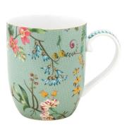 Pip Studio - Jolie Flowers krus liten 20 cl lyseblå