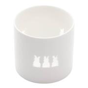 Sögne Home - T-lysholder Easter Bunnies medium hvit