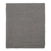 House Doctor - Block duk 150x150 cm sand/svart